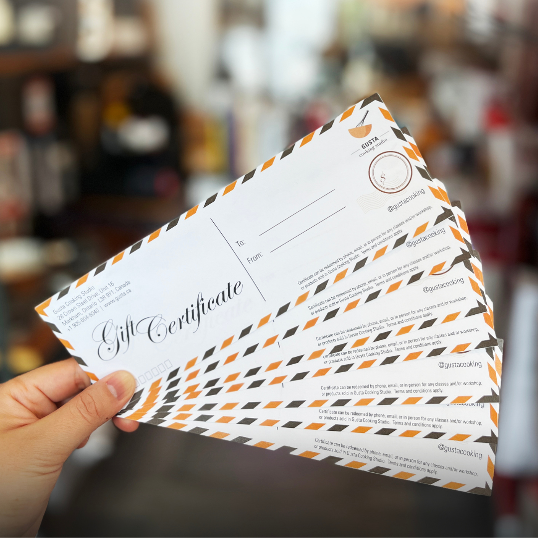 Printed Gift Certificates