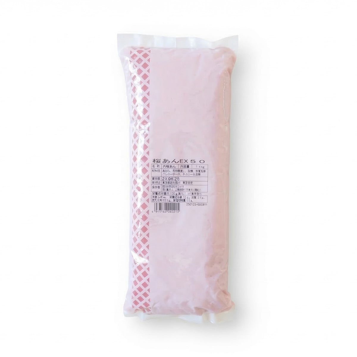 Sakura bean paste 1kg on a white background
