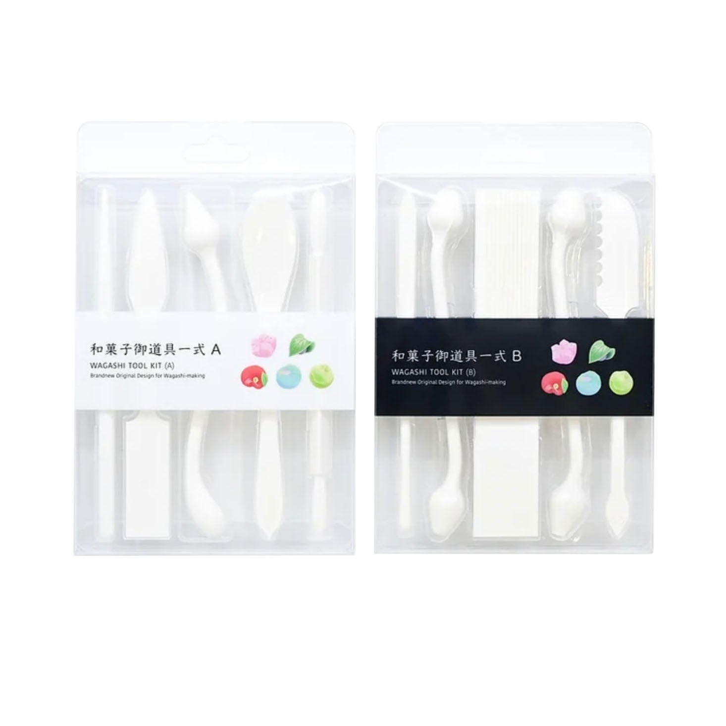 KADO ICHIKA Basic Wagashi Plastic Tool Set B