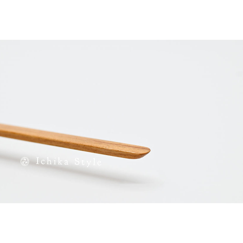 KADO ICHIKA Premium Sakura Wood Ichimonji, Flat Head Stick ⼀⽂字ベラ