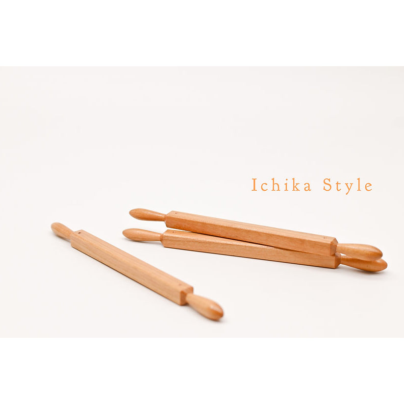 KADO ICHIKA Premium Sakura Wood Maruoshi, Round Push Rod 丸押棒