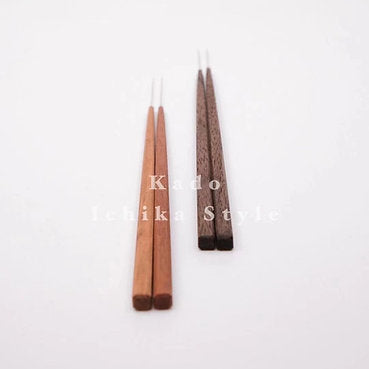 KADO ICHIKA Premium Sakura Wood Hard Needle Chopsticks 針切箸 硬式