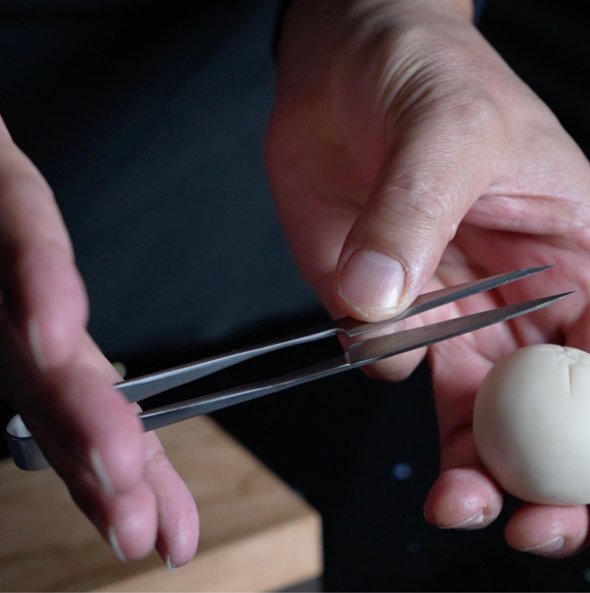 KADO ICHIKA Signature Triple-bladed Wagashi Scissors 両刃式製菓⽤御鋏 (三枚刃)