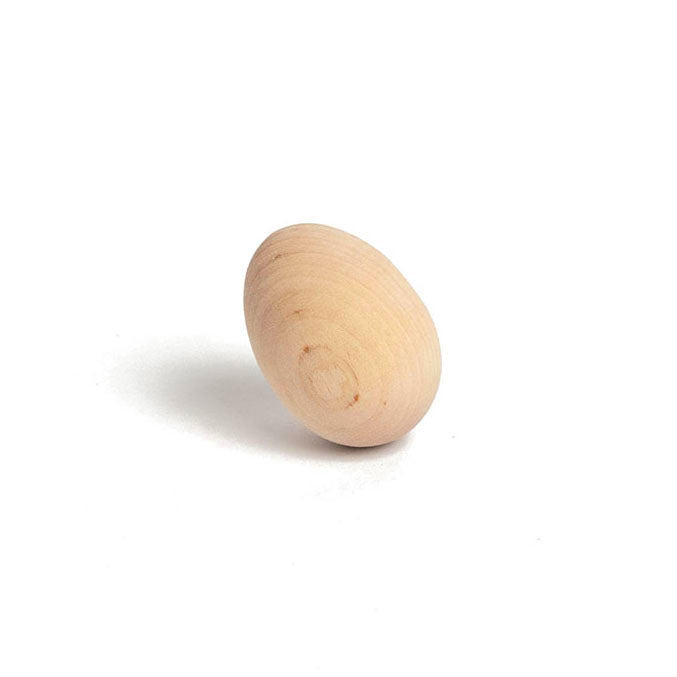 KADO ICHIKA Wagashi Tamago, Japanese Elm Wooden Egg ⽟⼦型 (欅の⽊)