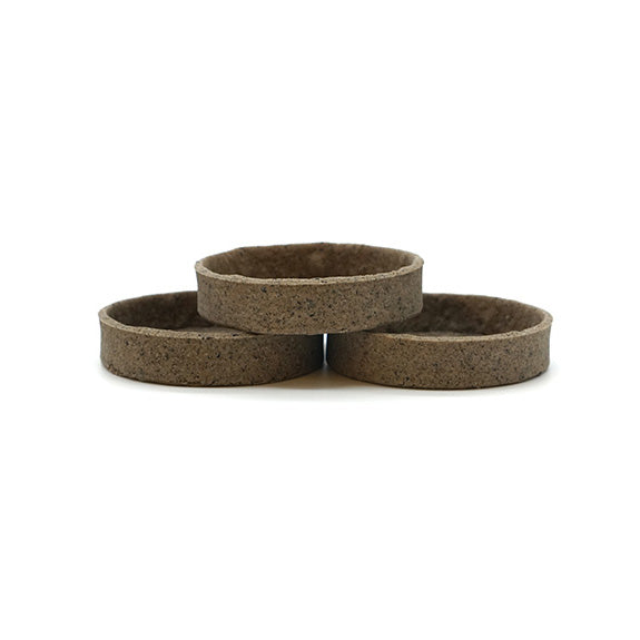 LA ROSE NOIRE Gluten Free, Vegan, Buckwheat Tart Shell, 2.95"/75mm