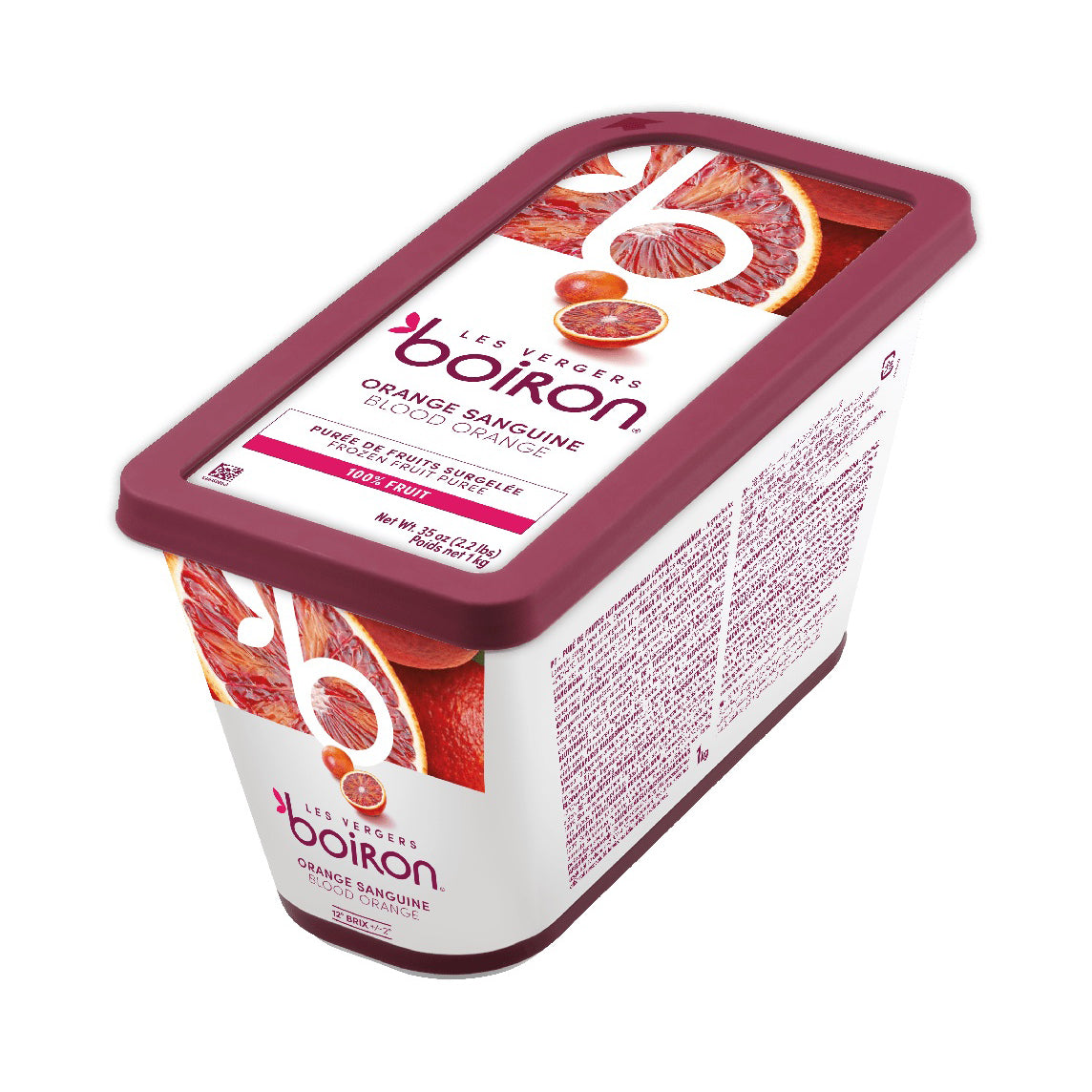 LES VERGERS BOIRON Frozen Fruit Puree – Blood Orange