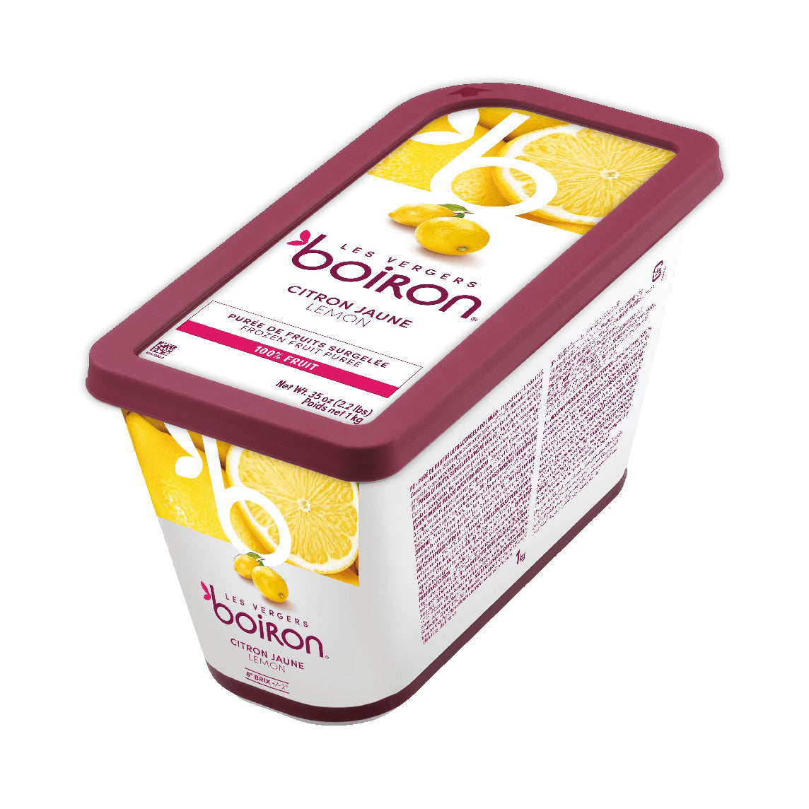 LES VERGERS BOIRON Frozen Fruit Puree – Lemon