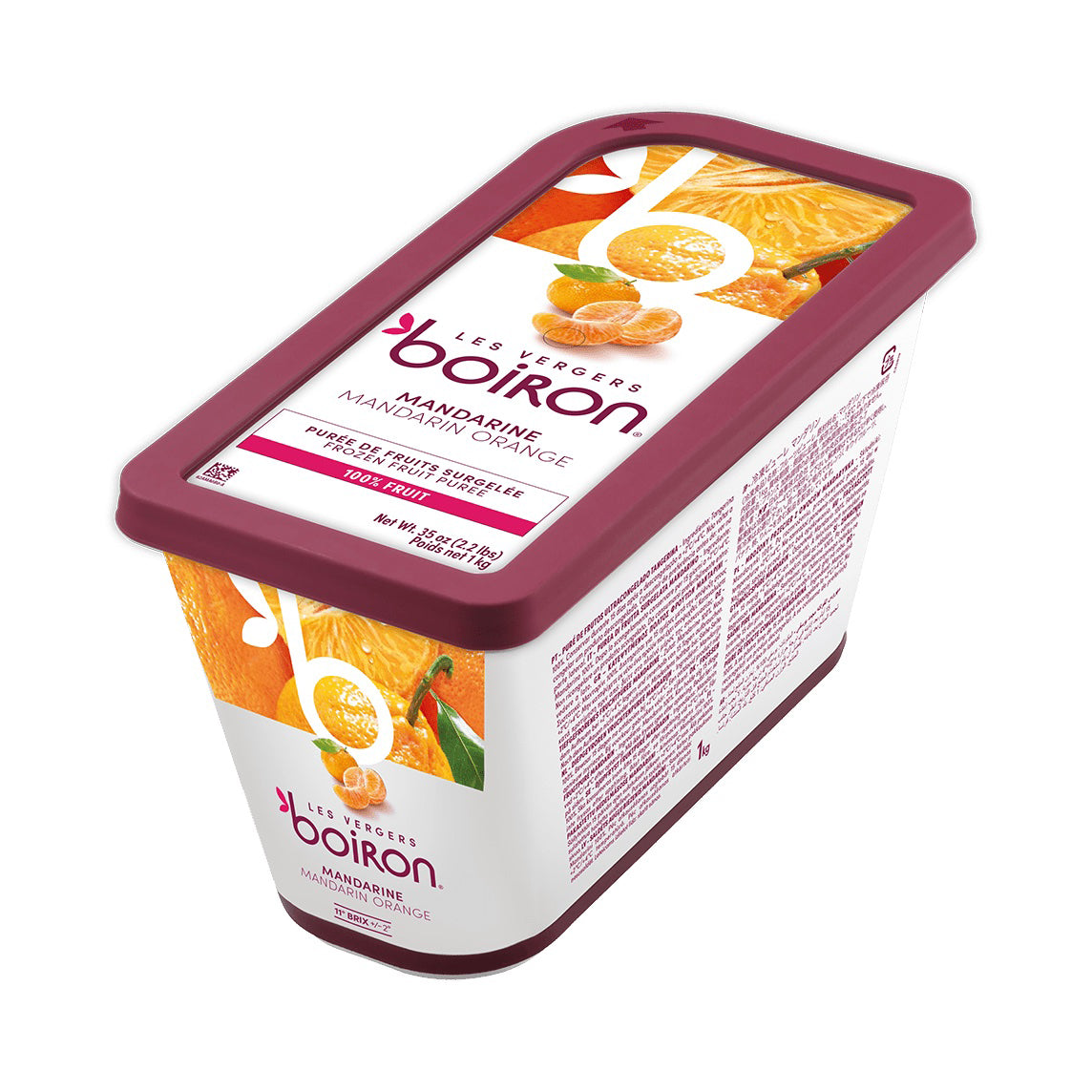 LES VERGERS BOIRON Frozen Fruit Puree – Mandarin Orange