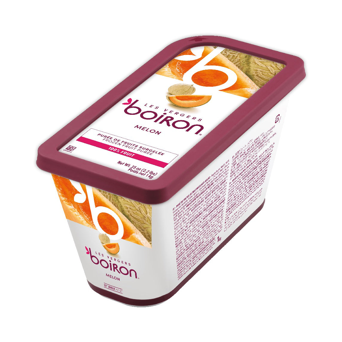 LES VERGERS BOIRON Frozen Fruit Puree – Melon
