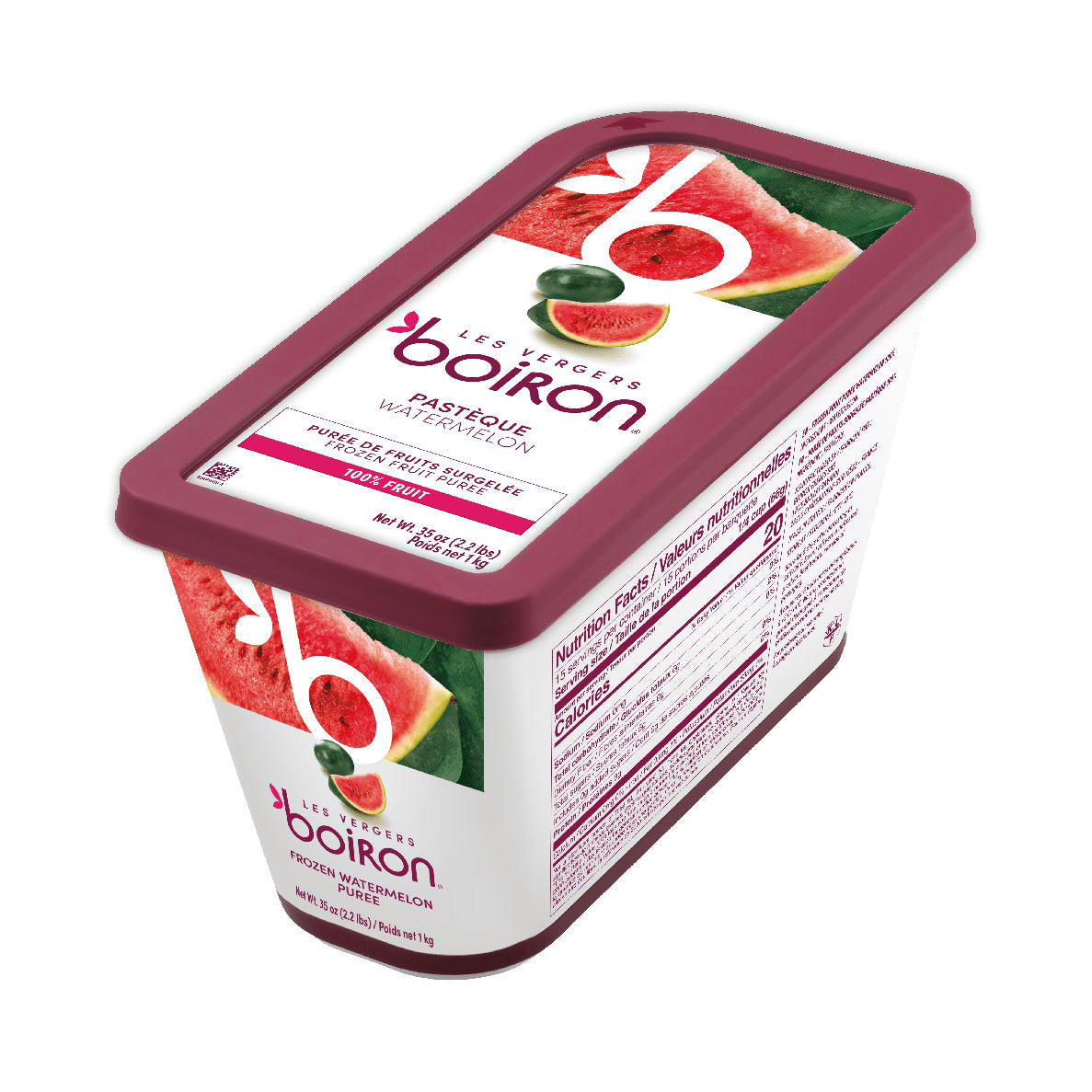 LES VERGERS BOIRON Frozen Fruit Puree – Watermelon