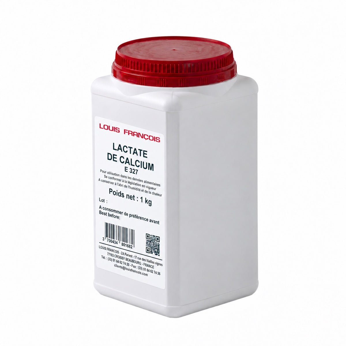 LOUIS FRANCOIS Calcium Lactate, 1kg