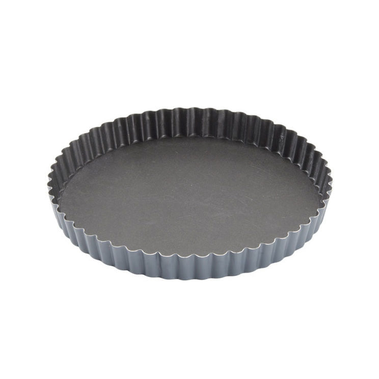 Matfer round quiche tart pan on a white background