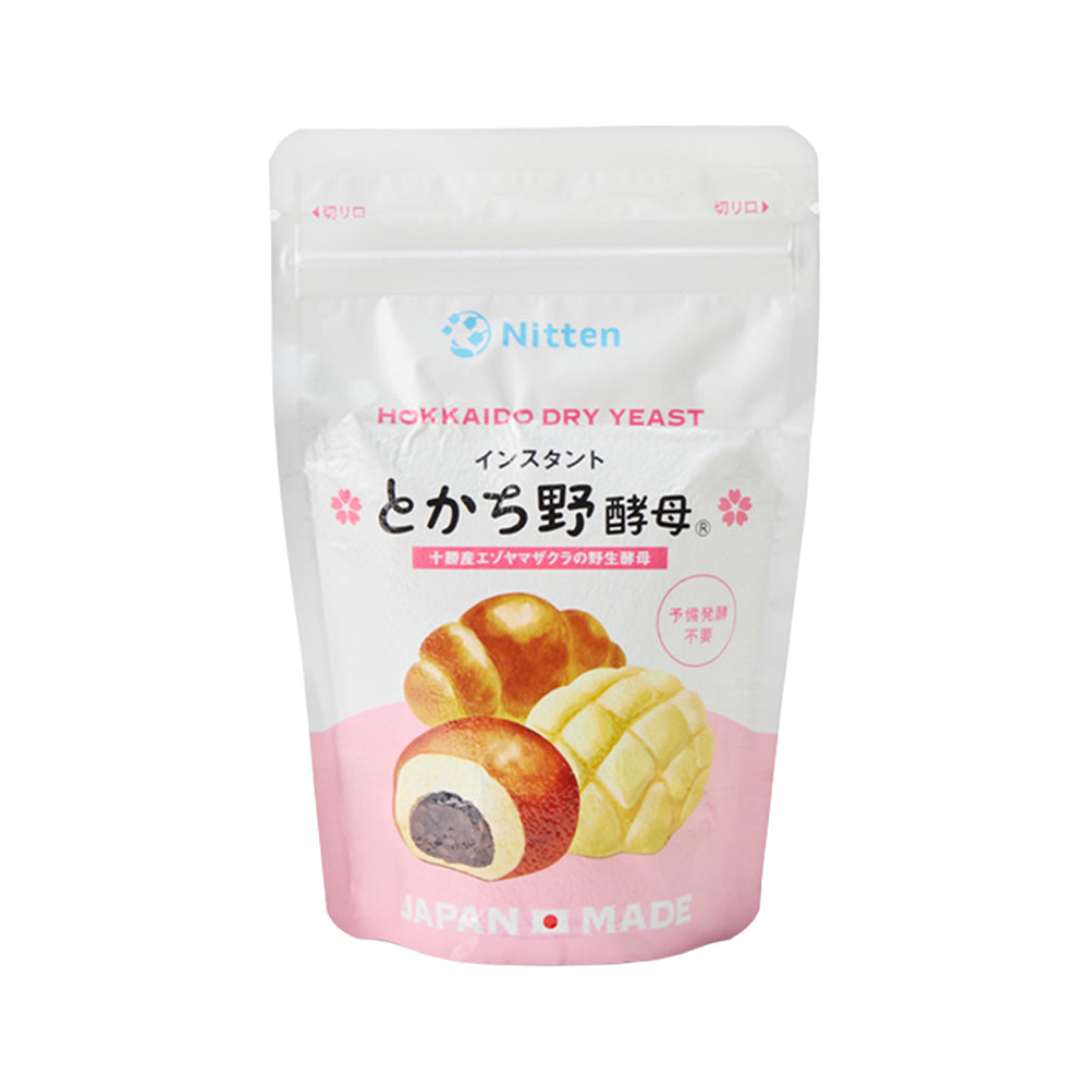 NITTEN Hokkaido Dry Yeast “Tokachi Wild Yeast”, 100g