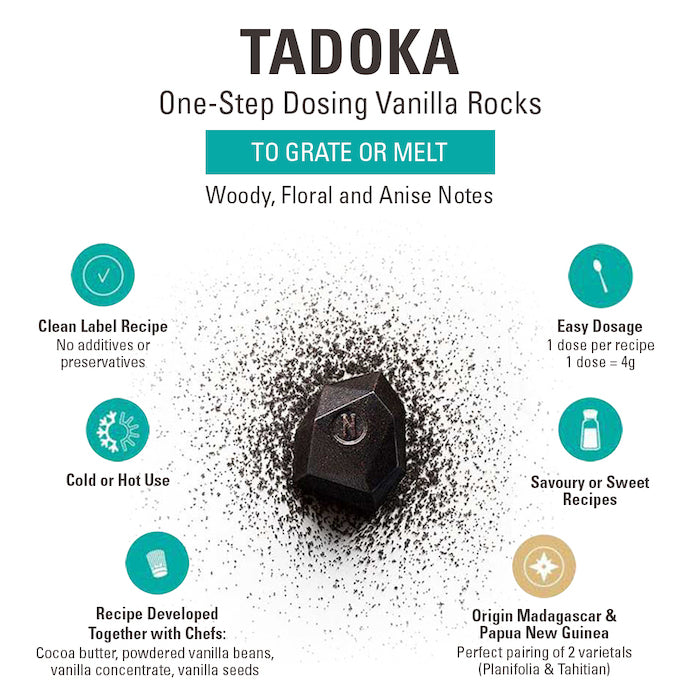 NOROHY Tadoka, One-Step Dosing Vanilla Rocks