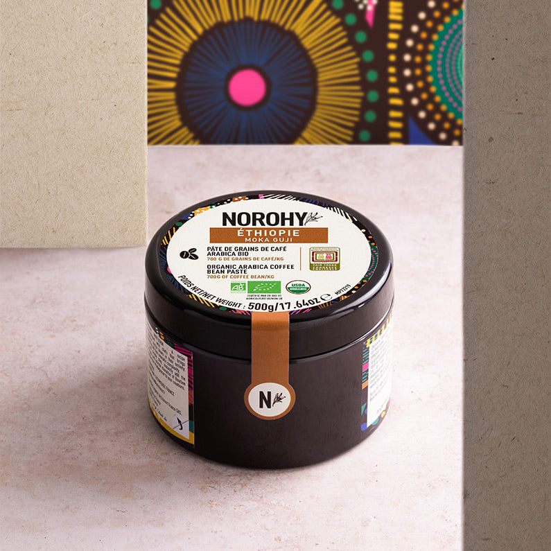 NOROHY Organic Arabica Coffee Bean Paste, 500g