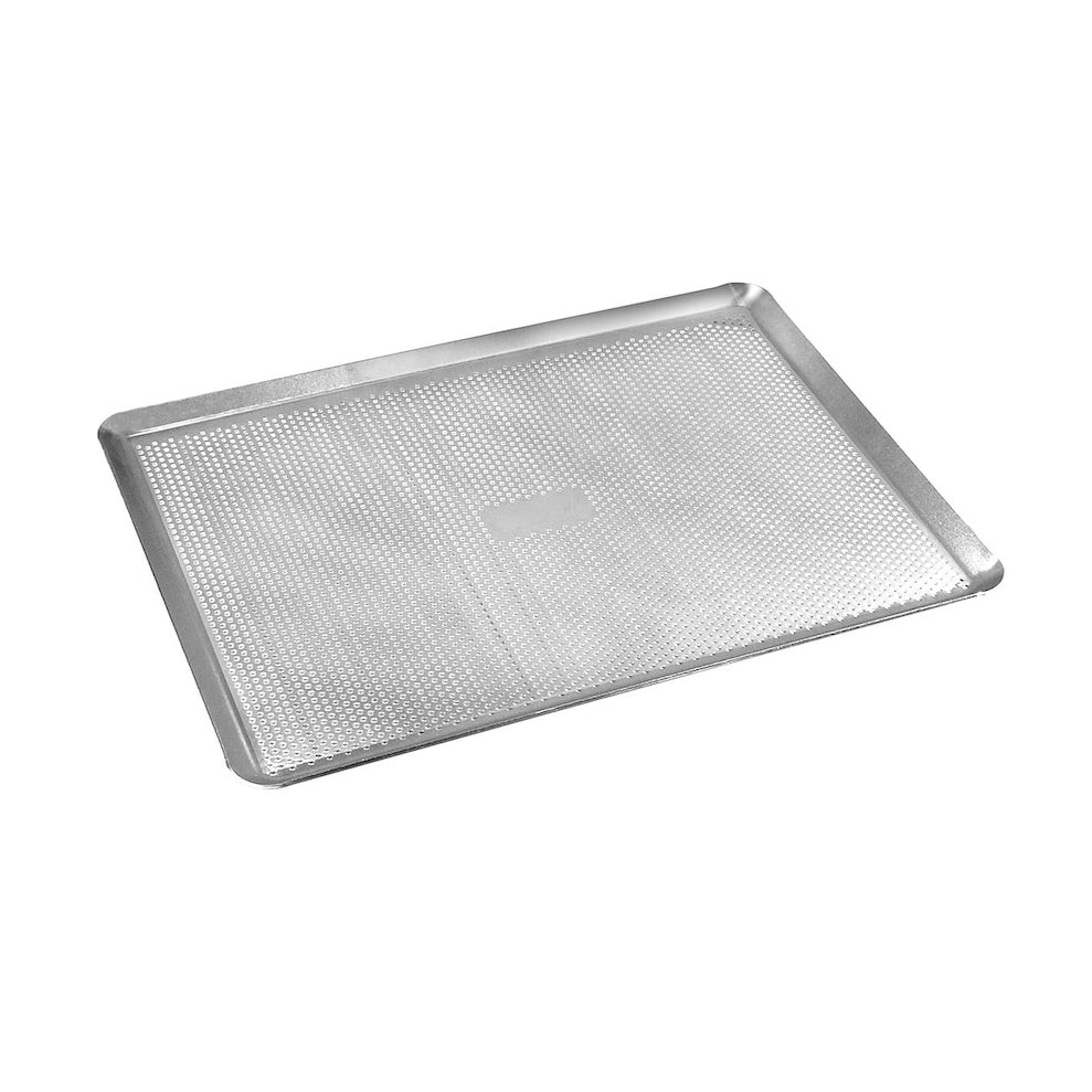 Perforated Aluminum Baking Sheet, 40 x 30 cm, Ø3 mm Holes, 2.0 mm Thick