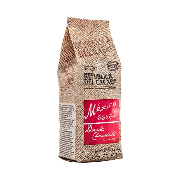 REPUBLICA DEL CACAO Mexico 66% – Dark Chocolate Couverture