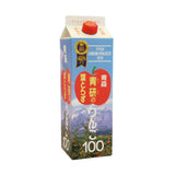 SEIKEN Aomori Apple Juice - Shelf Stable, No Added Sugar, 1L