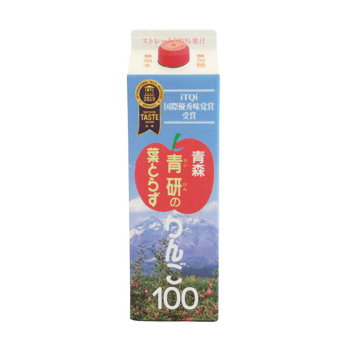 SEIKEN Aomori Apple Juice - Shelf Stable, No Added Sugar, 1L