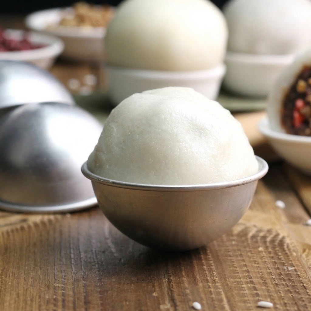SANNENG SN6043 Anodized Aluminum Half Sphere Dome Mould Set, 2.75 in (Set of 5)