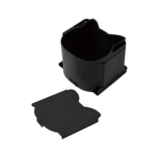Black Sanneng non-stick cat shape shokupan toast box shown on a plain white background.