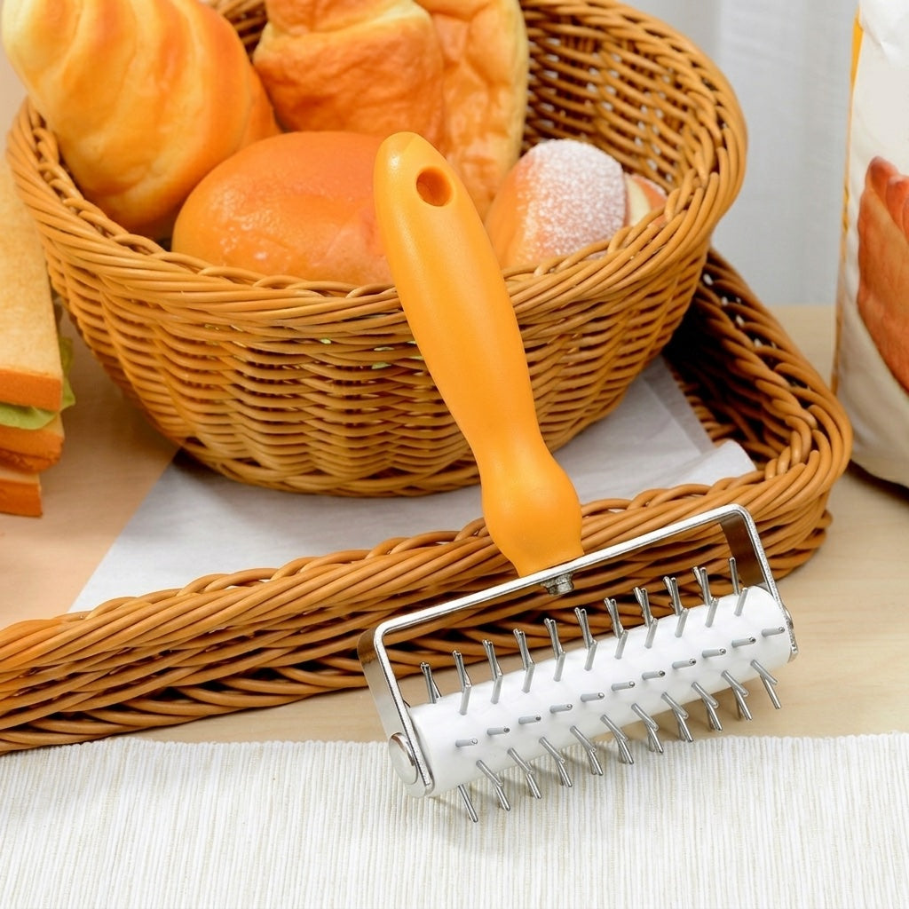 Sanneng premium roller docker with a basket of bread on a wooden surface