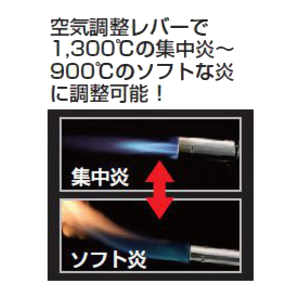 SHINFUJI Power Blow Culinary Torch Burner, Adjustable Flame