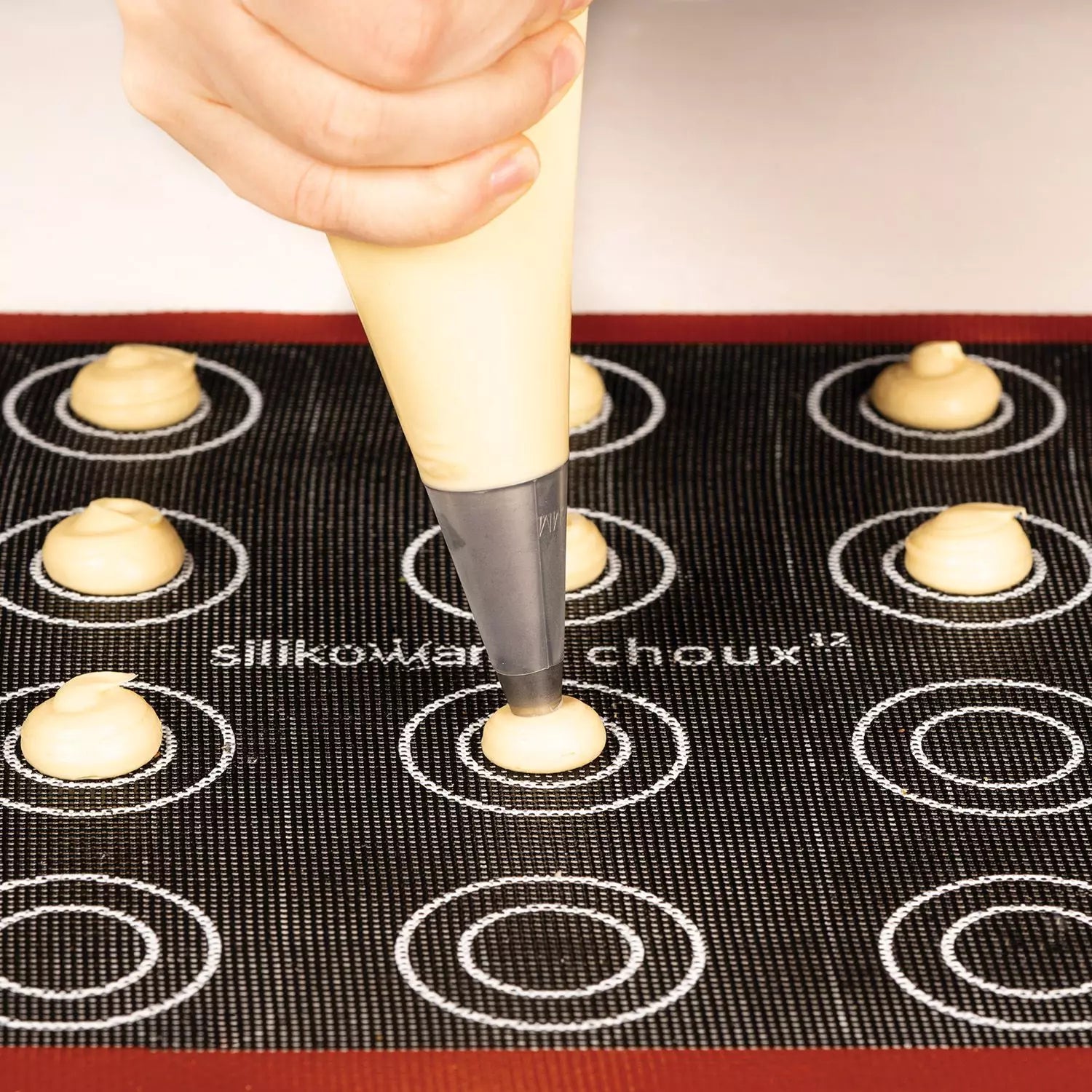 SILIKOMART Air Mat Éclair & Choux Micro-Perforated Baking Mat 400 x 300 mm 40.113.99.0000