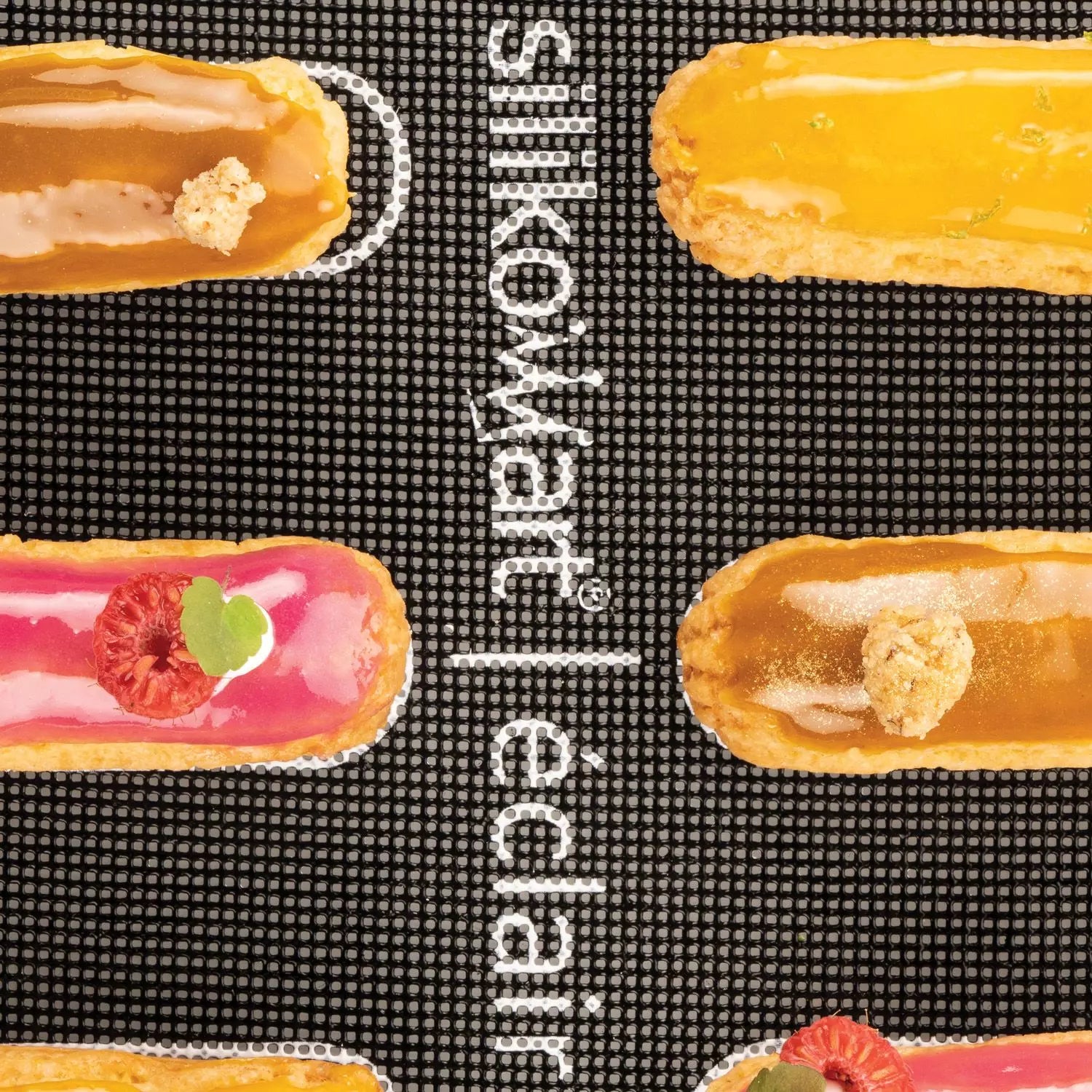 SILIKOMART Air Mat Éclair & Choux Micro-Perforated Baking Mat 400 x 300 mm 40.113.99.0000