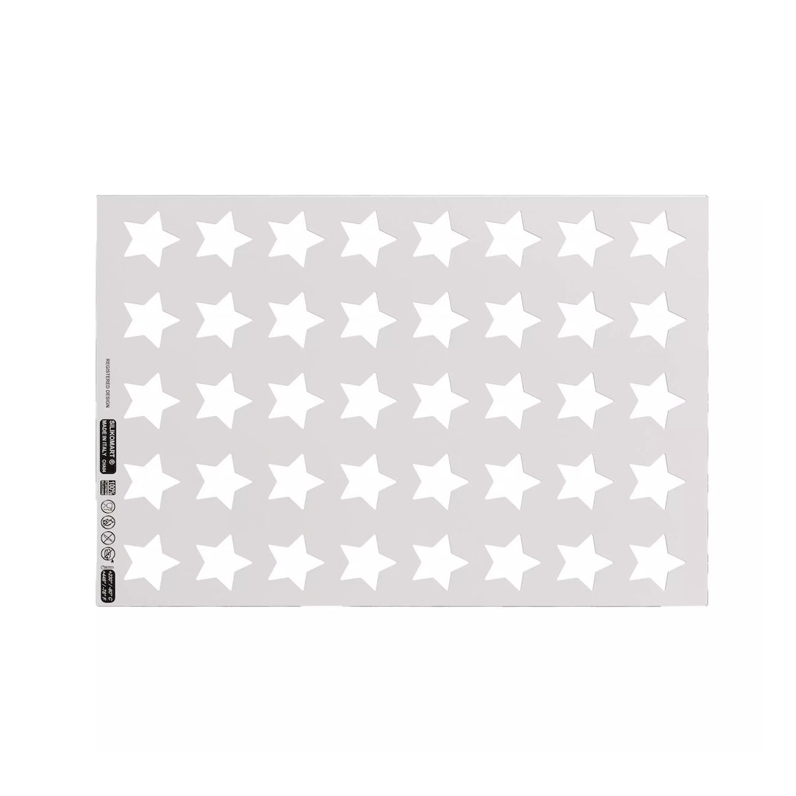 SILIKOMART Chablon Star Decor Mould 25.004.86.0065