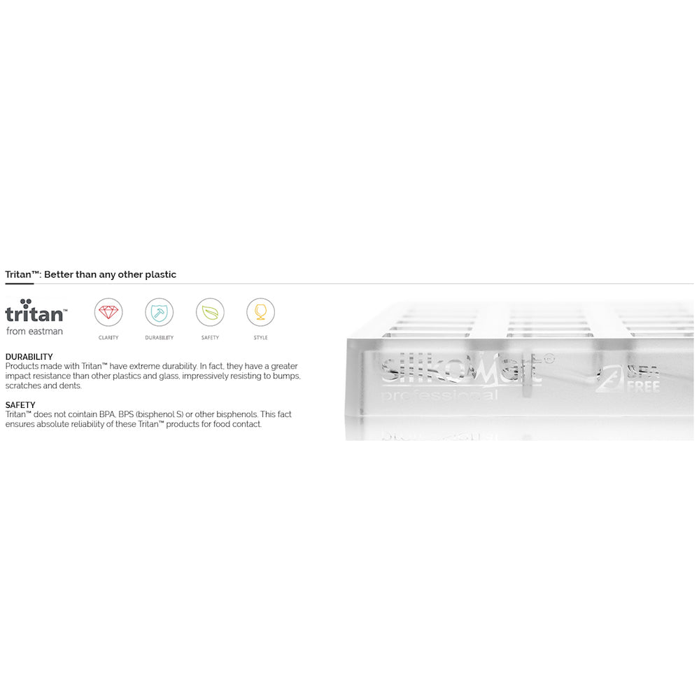 SILIKOMART Semisfera 02 Tritan Chocolate Mould Kit, Bonbon 52.937.86.0065