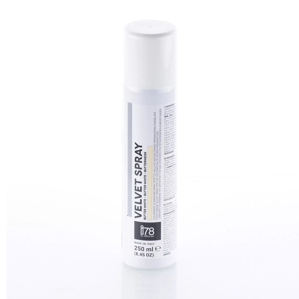 SILIKOMART Cocoa Butter Velvet Spray Butter White, 250 ml 99.516.15.0001