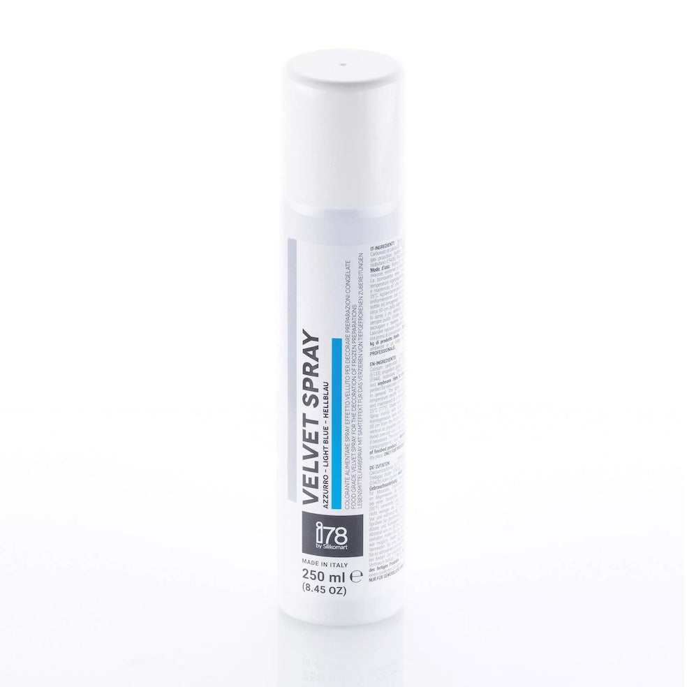 SILIKOMART Cocoa Butter Velvet Spray Light Blue, 250 ml 99.516.10.0001