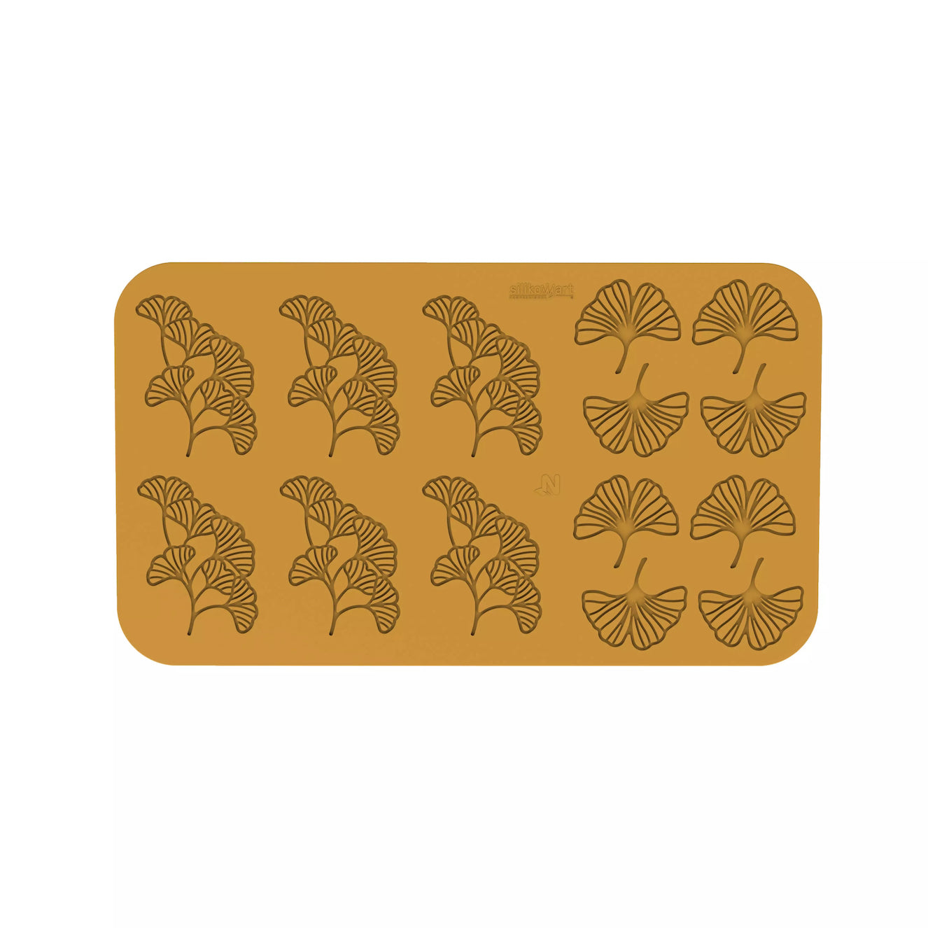 SILIKOMART Ginkgo Silicone Decor Mould for Tuile and Chocolate 33.335.36.0065