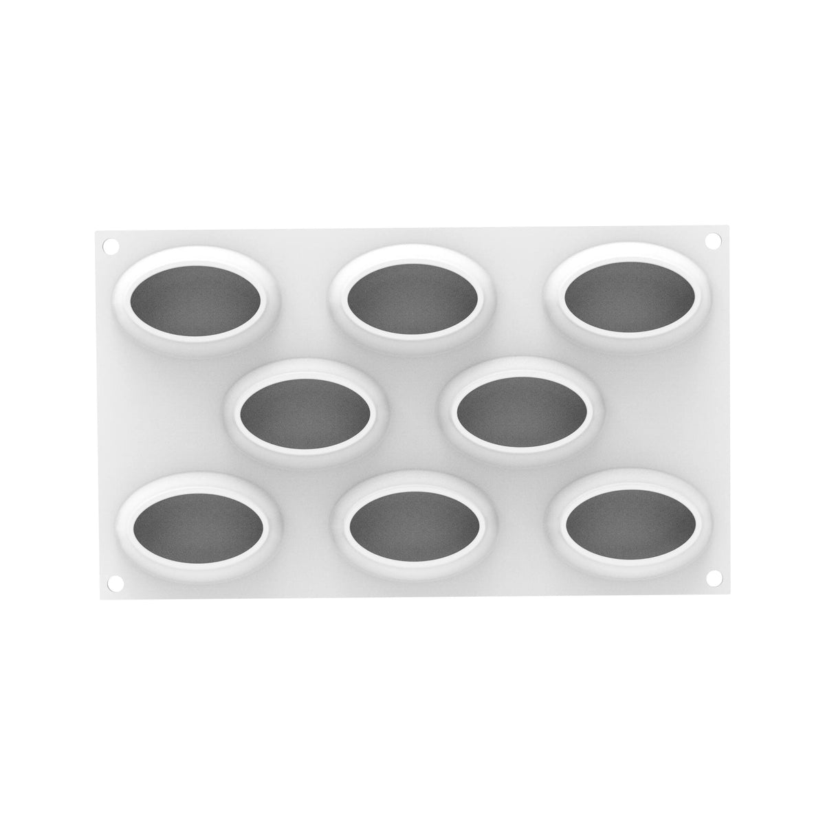 SILIKOMART Oval 80 (Silicone Mould + Cutter)