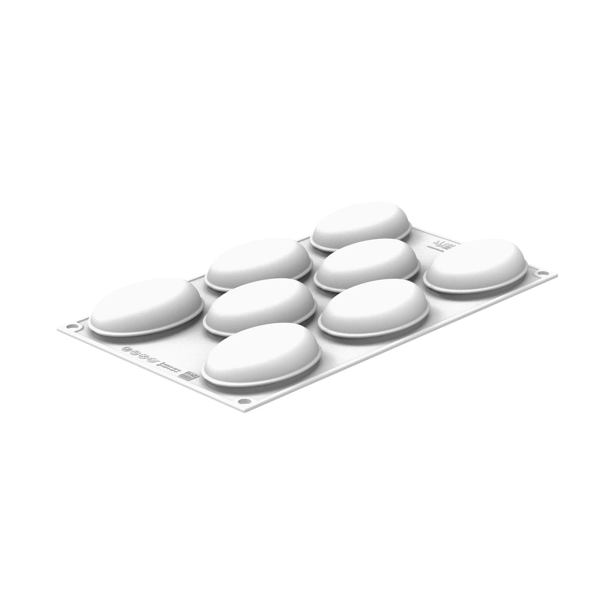SILIKOMART Oval 80 (Silicone Mould + Cutter)