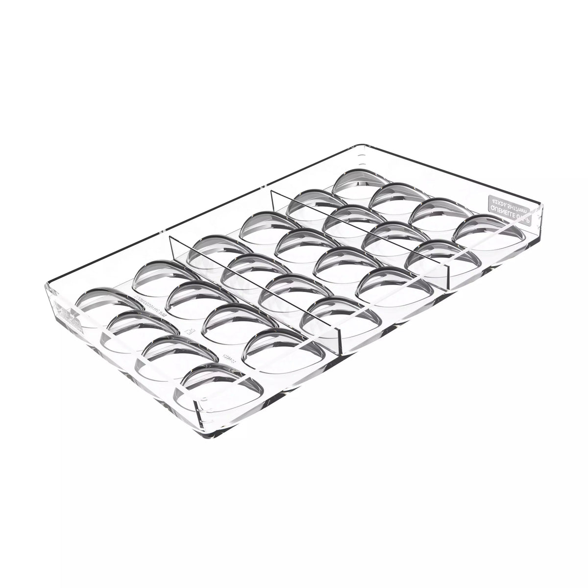 SILIKOMART Quenelle 01 Tritan Chocolate Mould Kit, Bonbon 52.938.86.0065