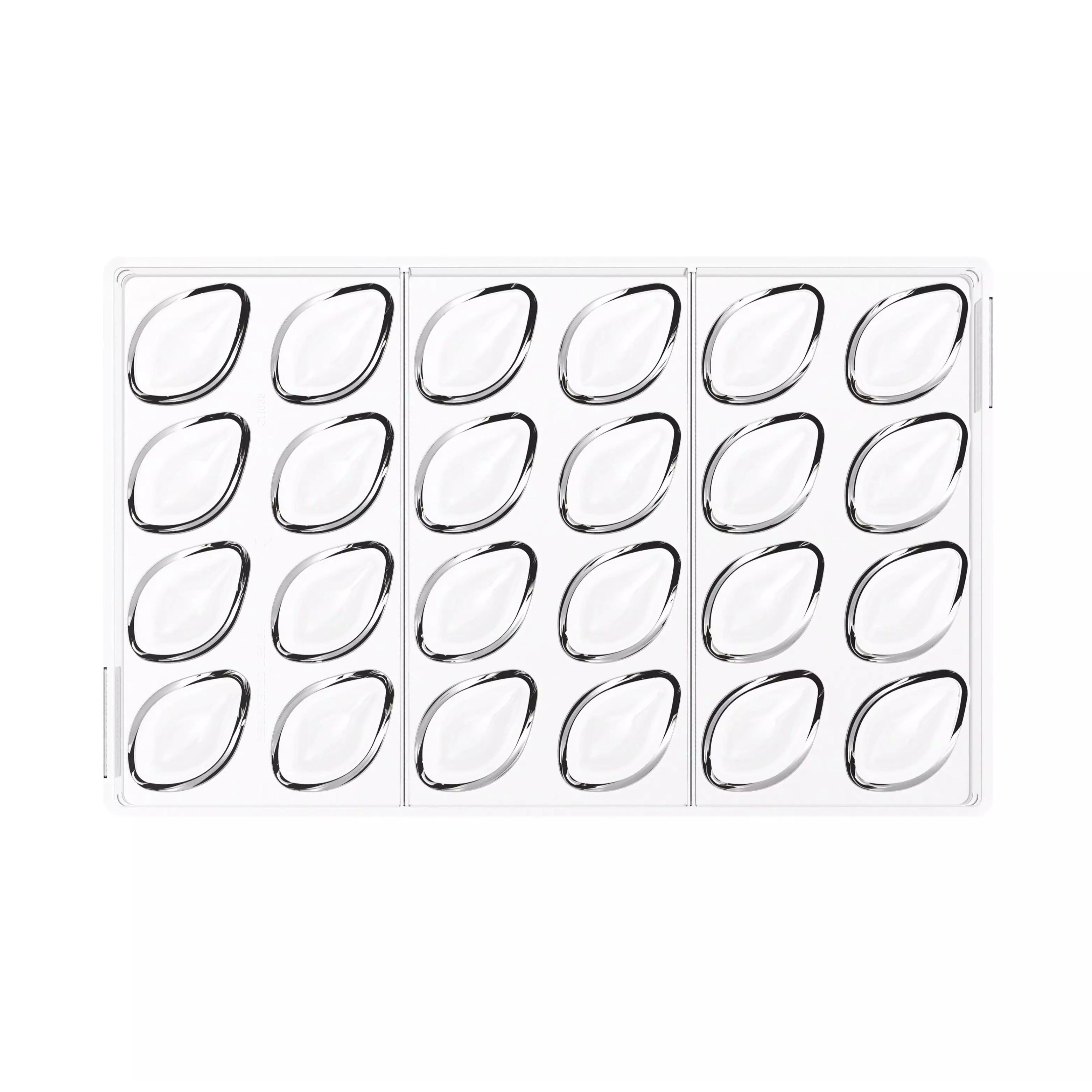 SILIKOMART Quenelle 01 Tritan Chocolate Mould Kit, Bonbon 52.938.86.0065