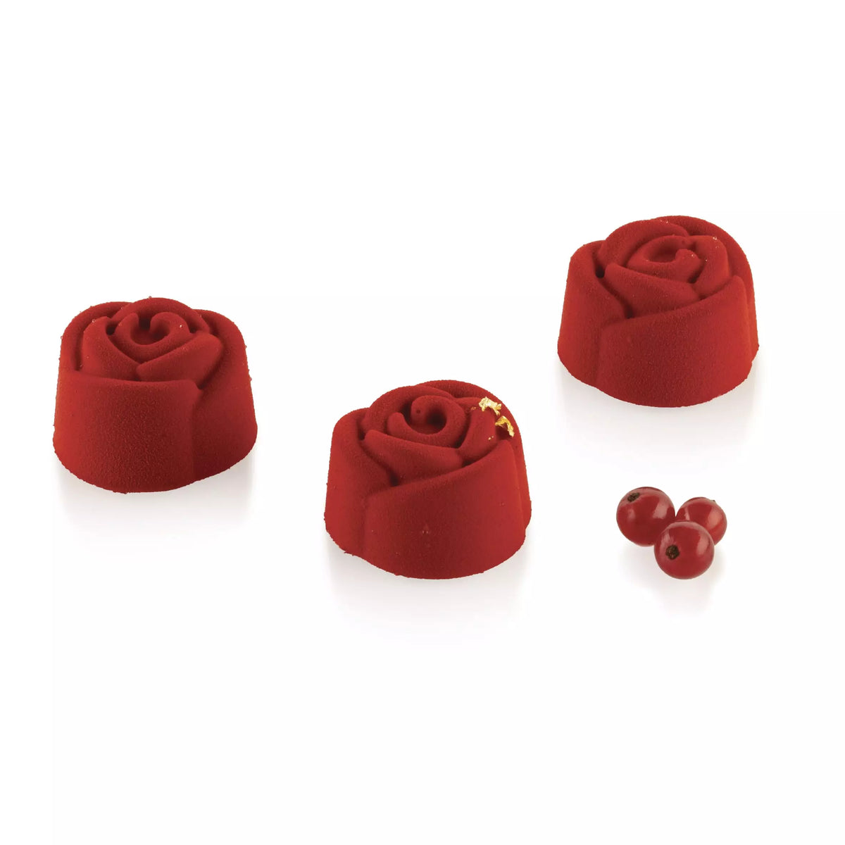 SILIKOMART SF074 Small Rose Silicone Mould Ø44 mm 30.074.00.0060