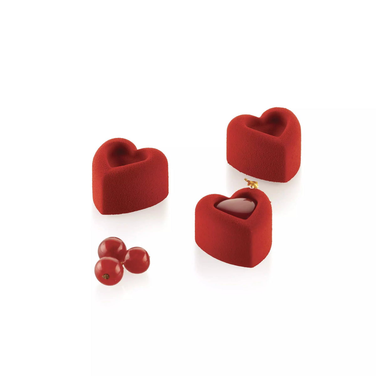 SILIKOMART SF089 Small Passion Silicone Mould 33 x 35 mm 30.089.00.0060