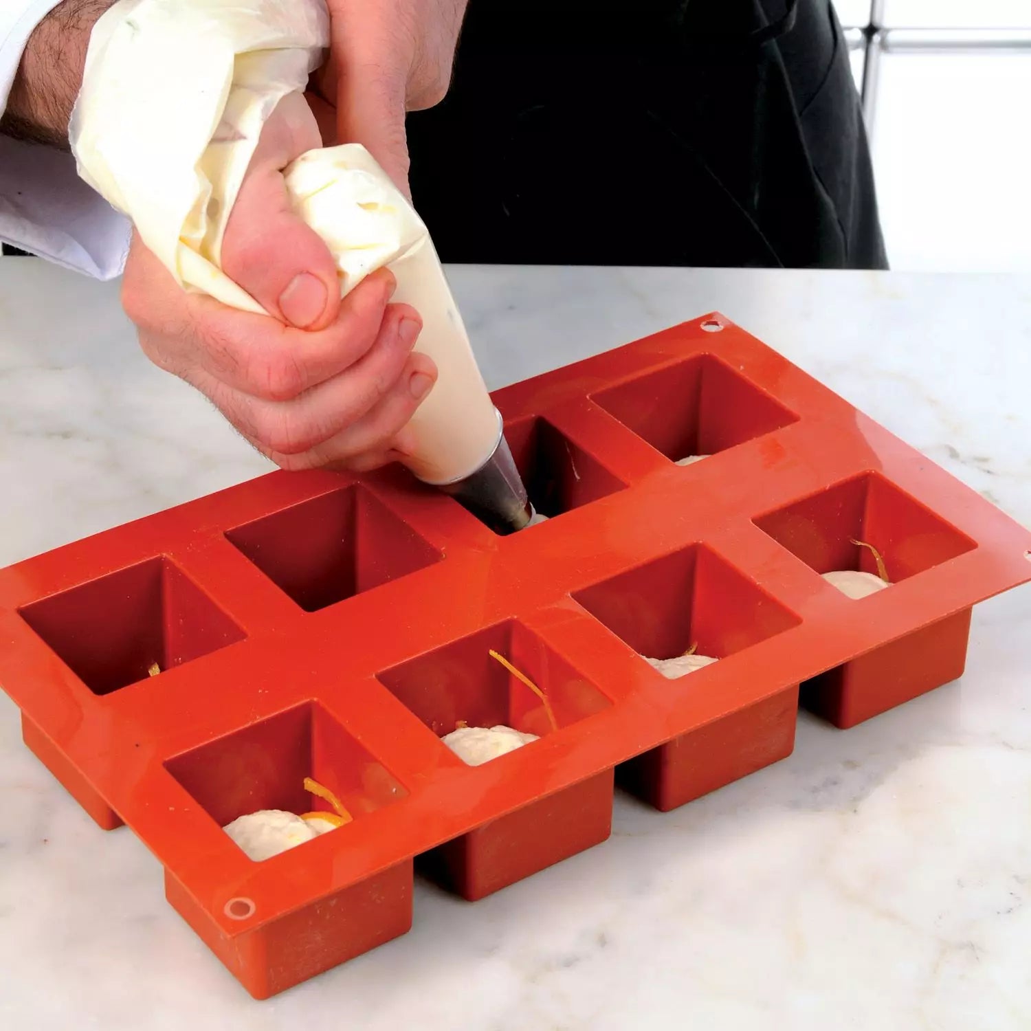 SILIKOMART SF104 Cube Silicone Mould 50 x 50 mm 36.104.00.0060