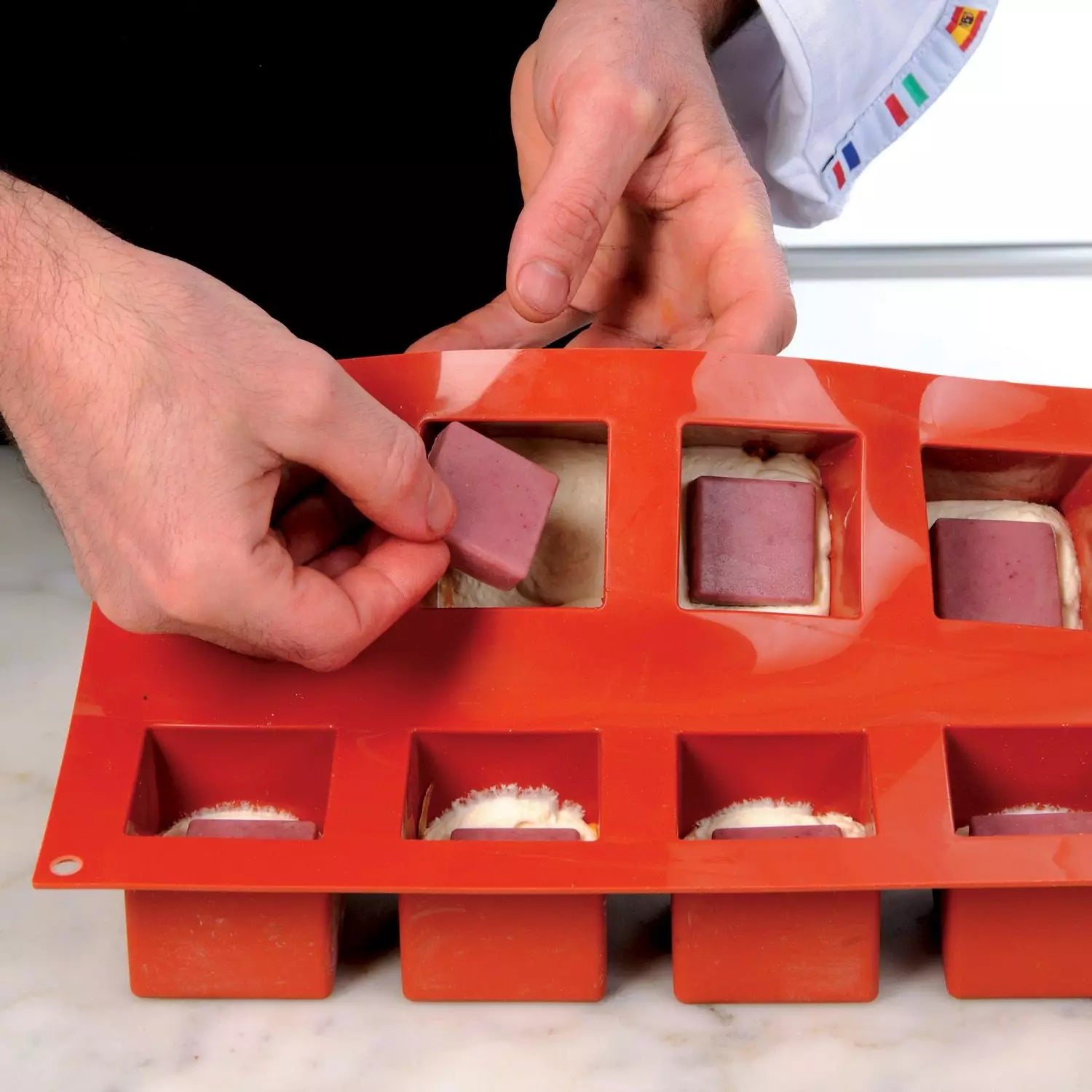 SILIKOMART SF105 Cube Silicone Mould 35 x 35 mm 36.105.00.0060