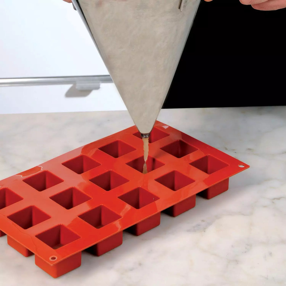 SILIKOMART SF105 Cube Silicone Mould 35 x 35 mm 36.105.00.0060