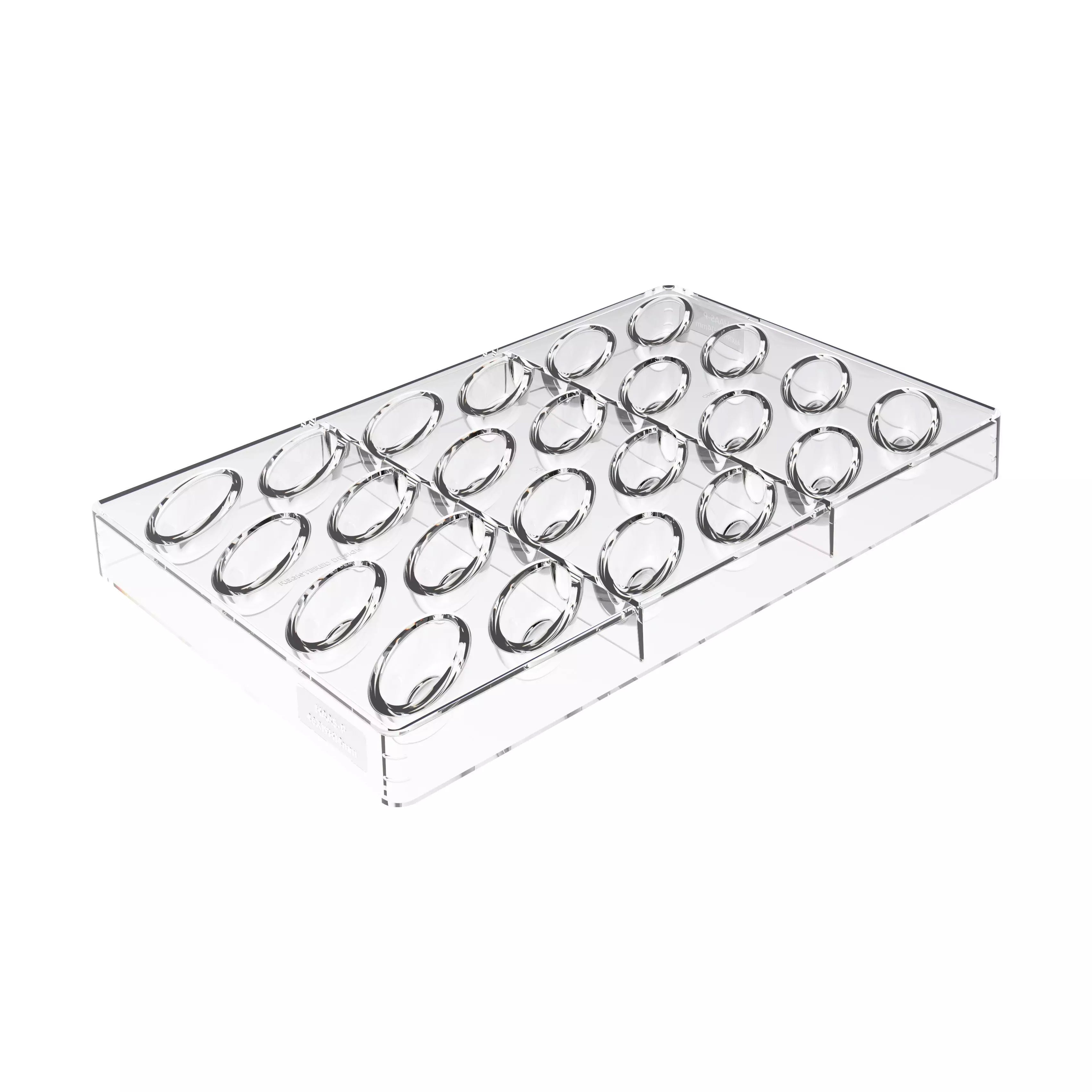SILIKOMART Sogno P Tritan Chocolate Mould, Praline 52.942.86.0065