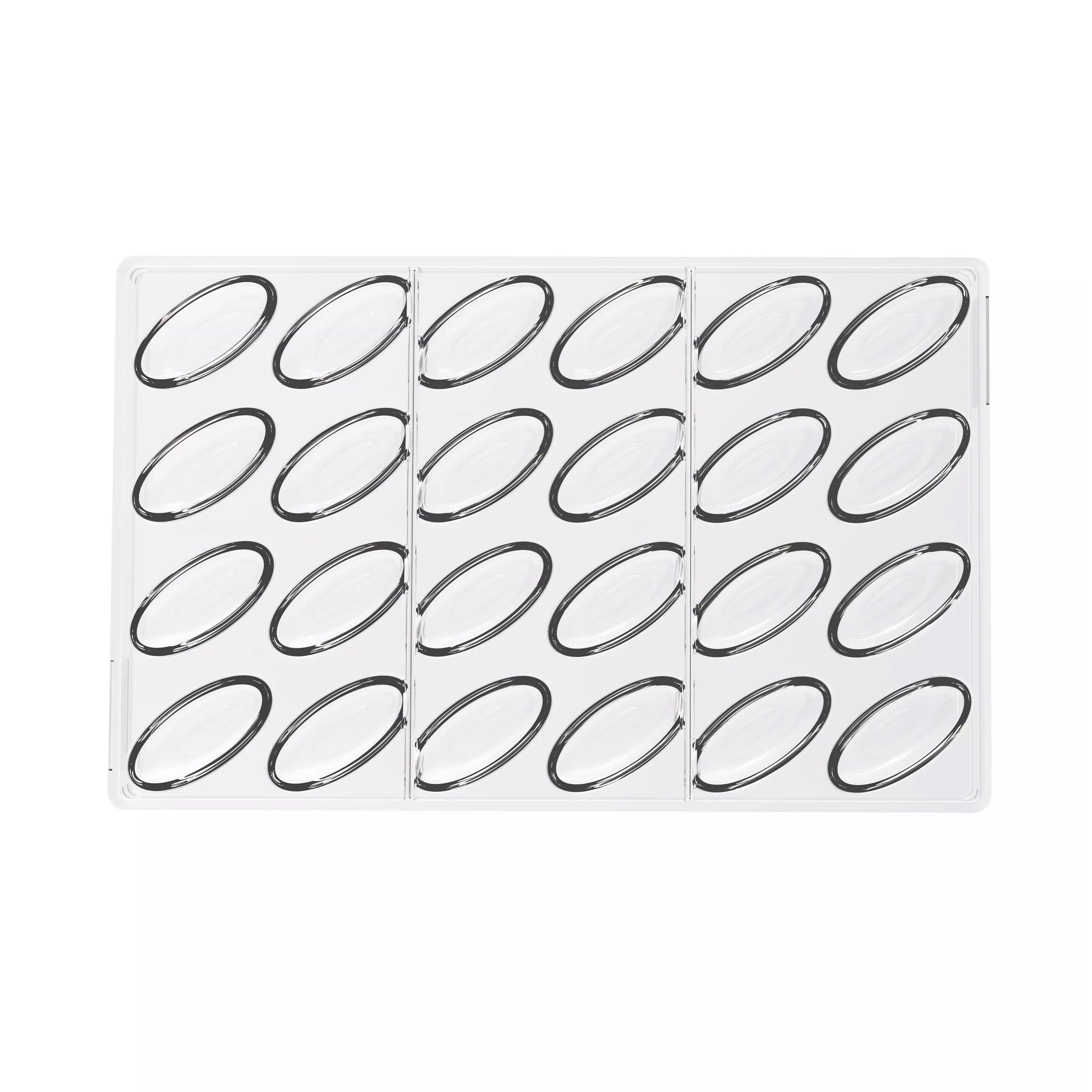 SILIKOMART Sogno P Tritan Chocolate Mould, Praline 52.942.86.0065