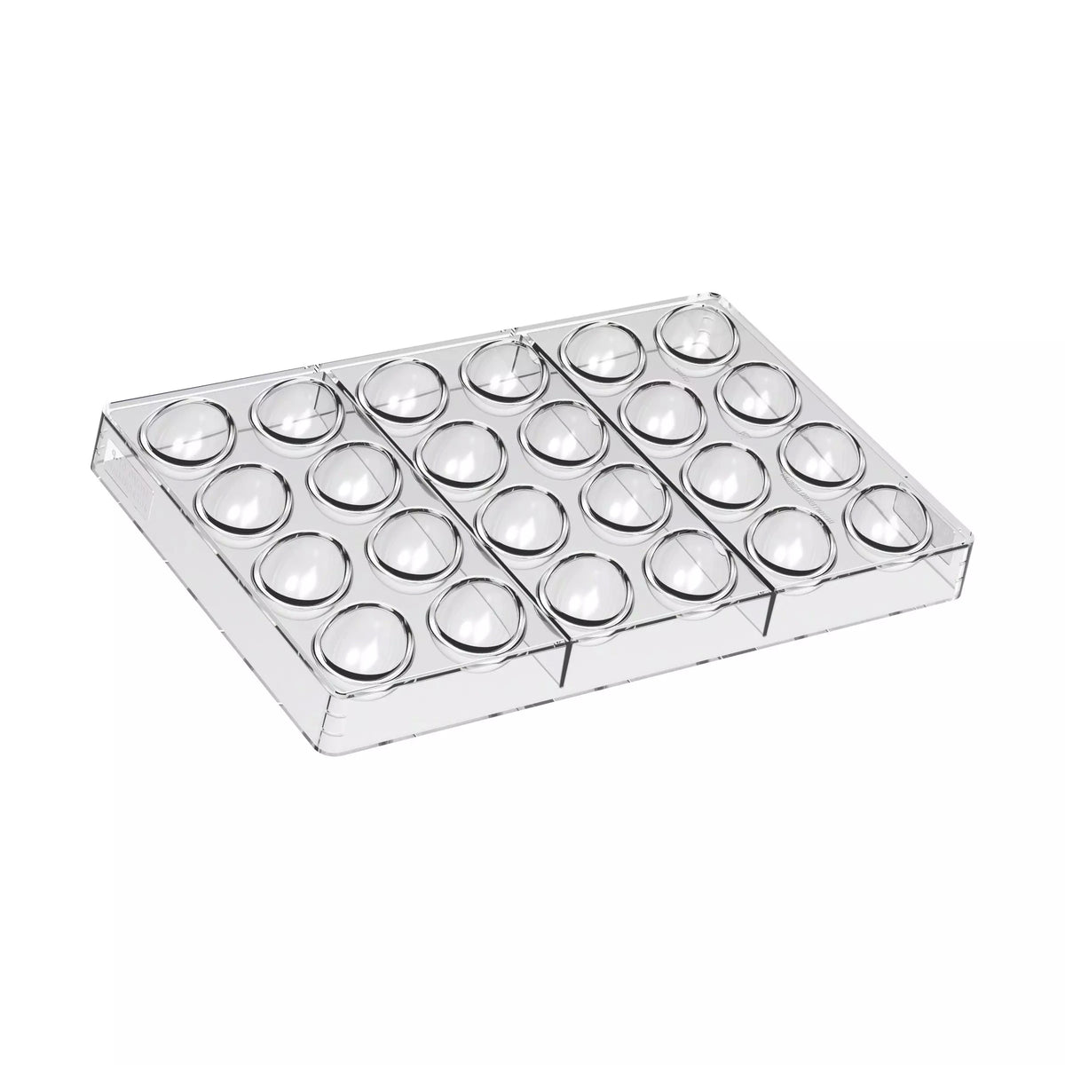 SILIKOMART Uovo P Tritan Chocolate Mould, Praline 52.952.86.0065