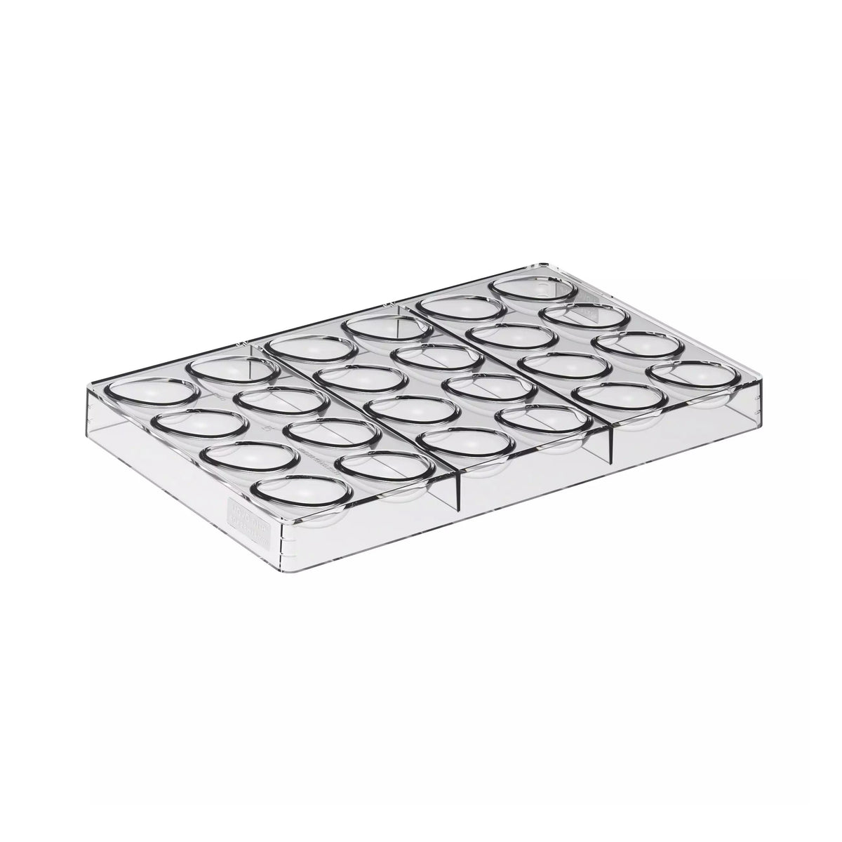 SILIKOMART Uovo P Tritan Chocolate Mould, Praline 52.952.86.0065
