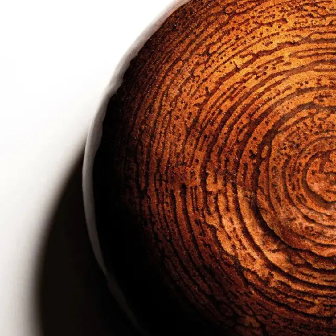 Close-up of a surface with visible grain and texture