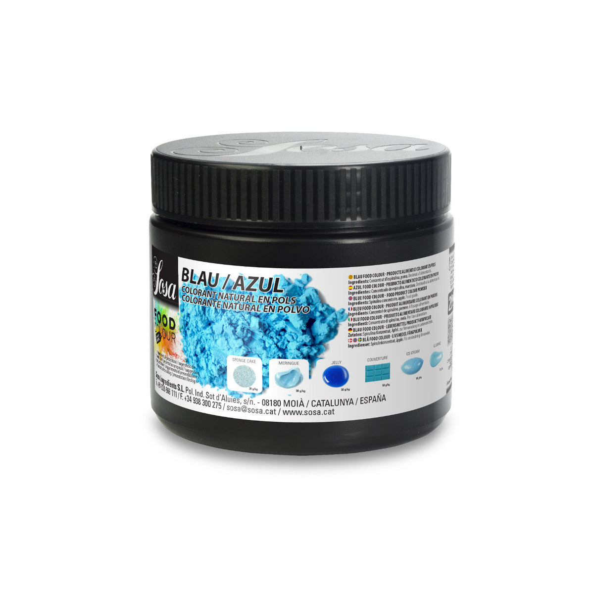 Sosa All Natural Food Colouring in Powder, Blue