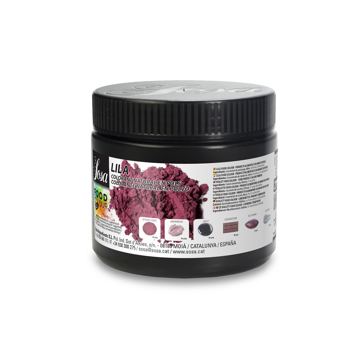 Sosa All Natural Food Colouring in Powder, Violet